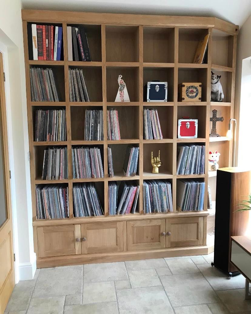 Custom Built-In Bookcases