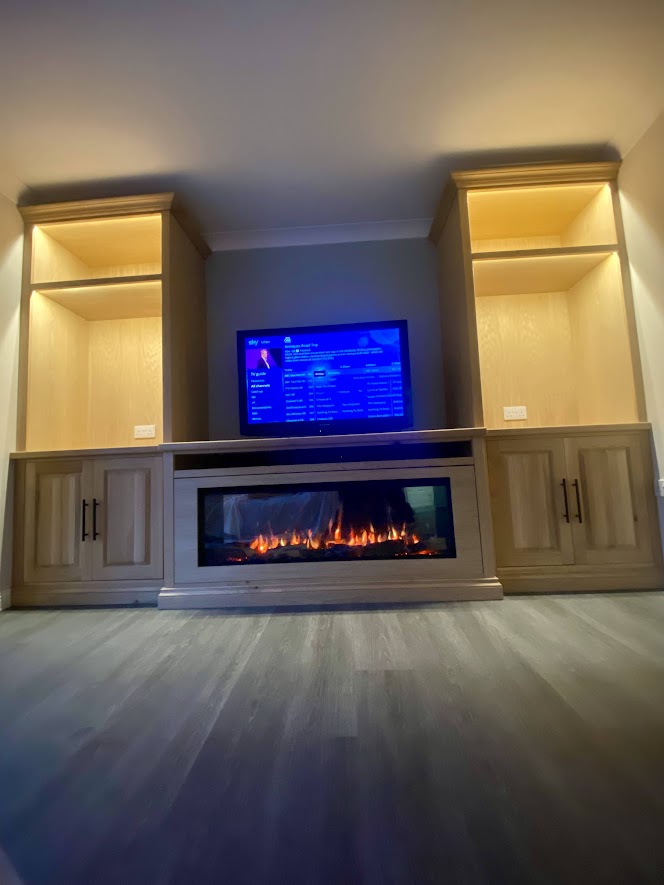 Custom Built-In Bookcases