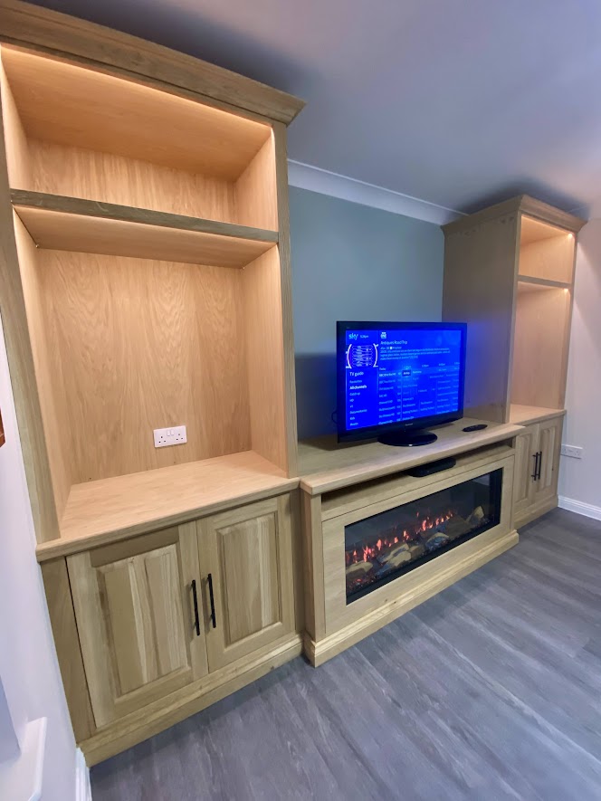 Custom Built-In Bookcases